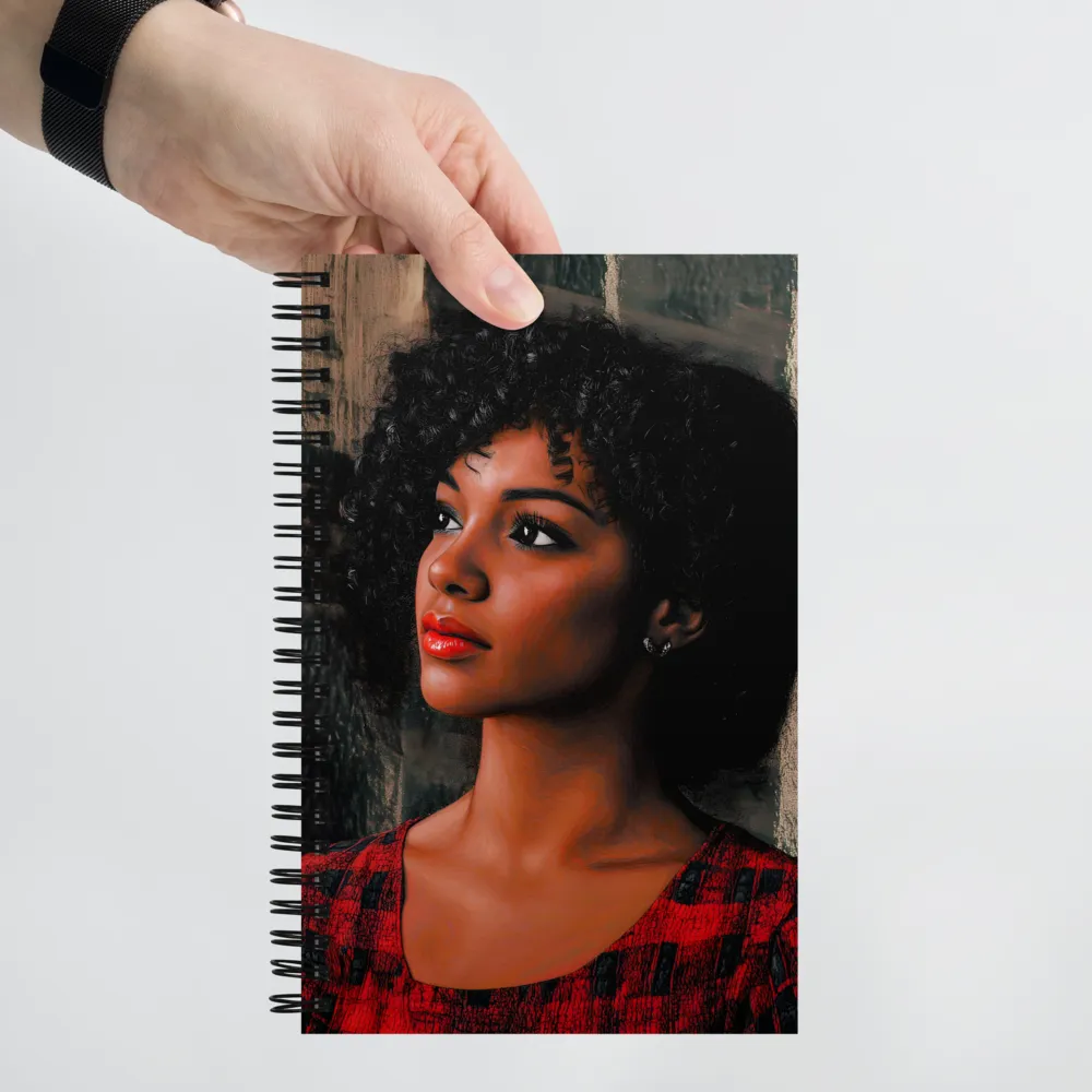 Red Gaze 
 Spiral Notebook | 140 pages
