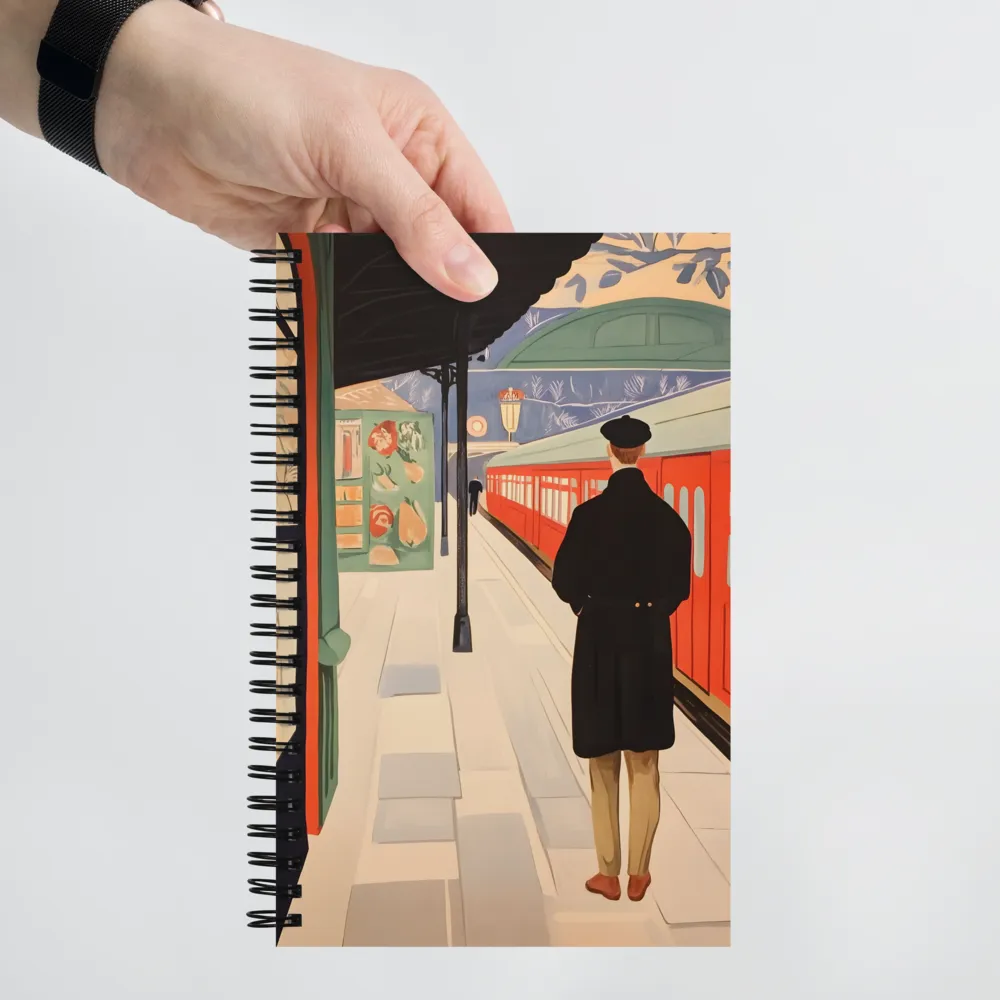 The Traveller's Wait 
 Spiral Notebook | 140 pages