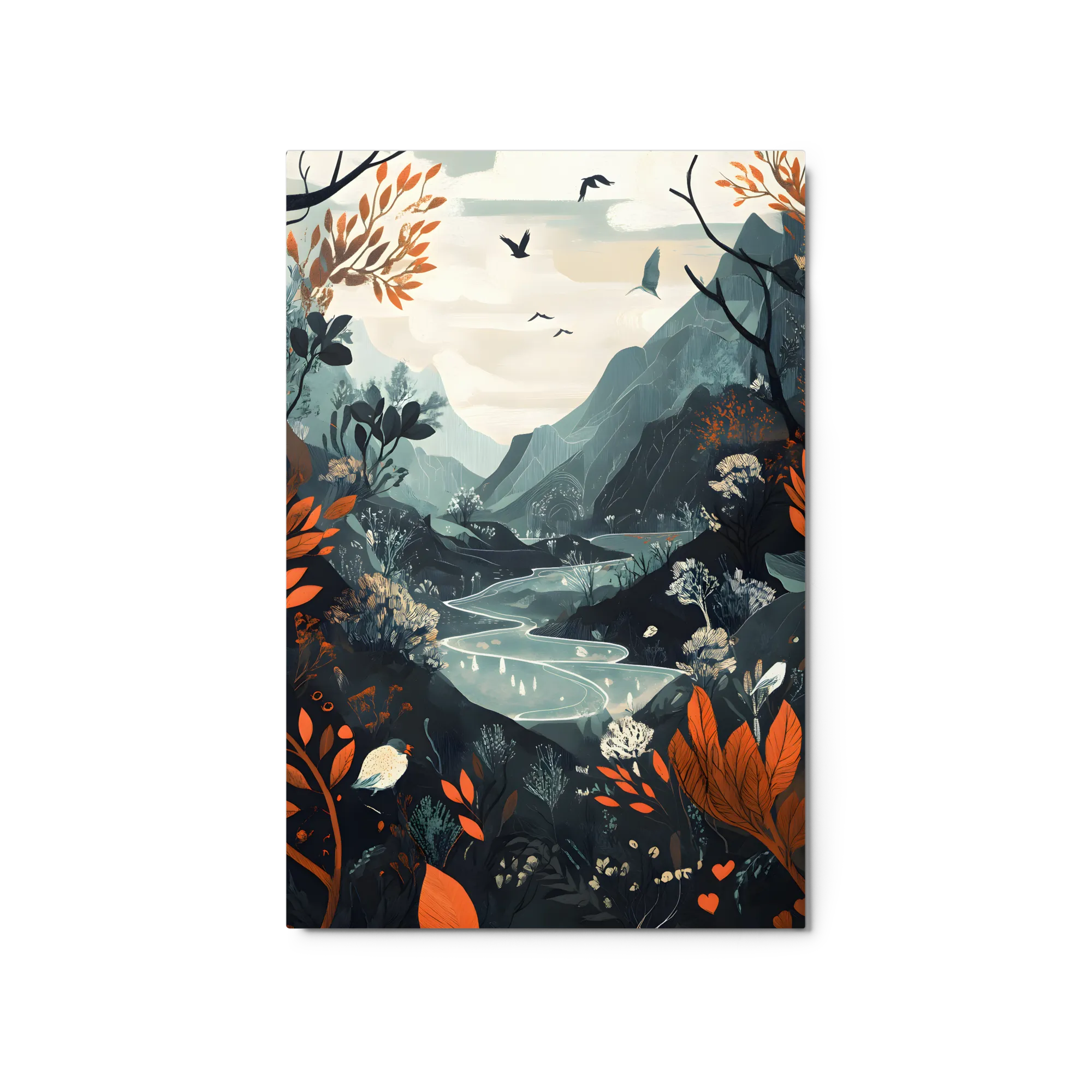 Stylized River Valley