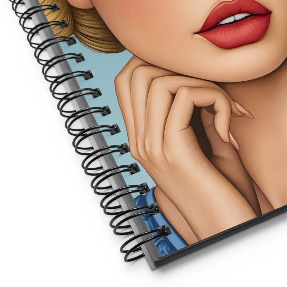Blonde Dreamscape 
 Spiral Notebook | 140 pages
