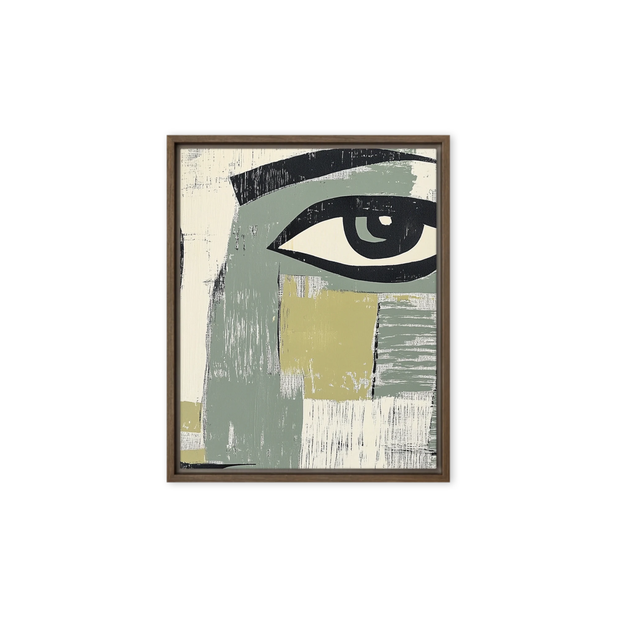 Geometric Abstract Portrait