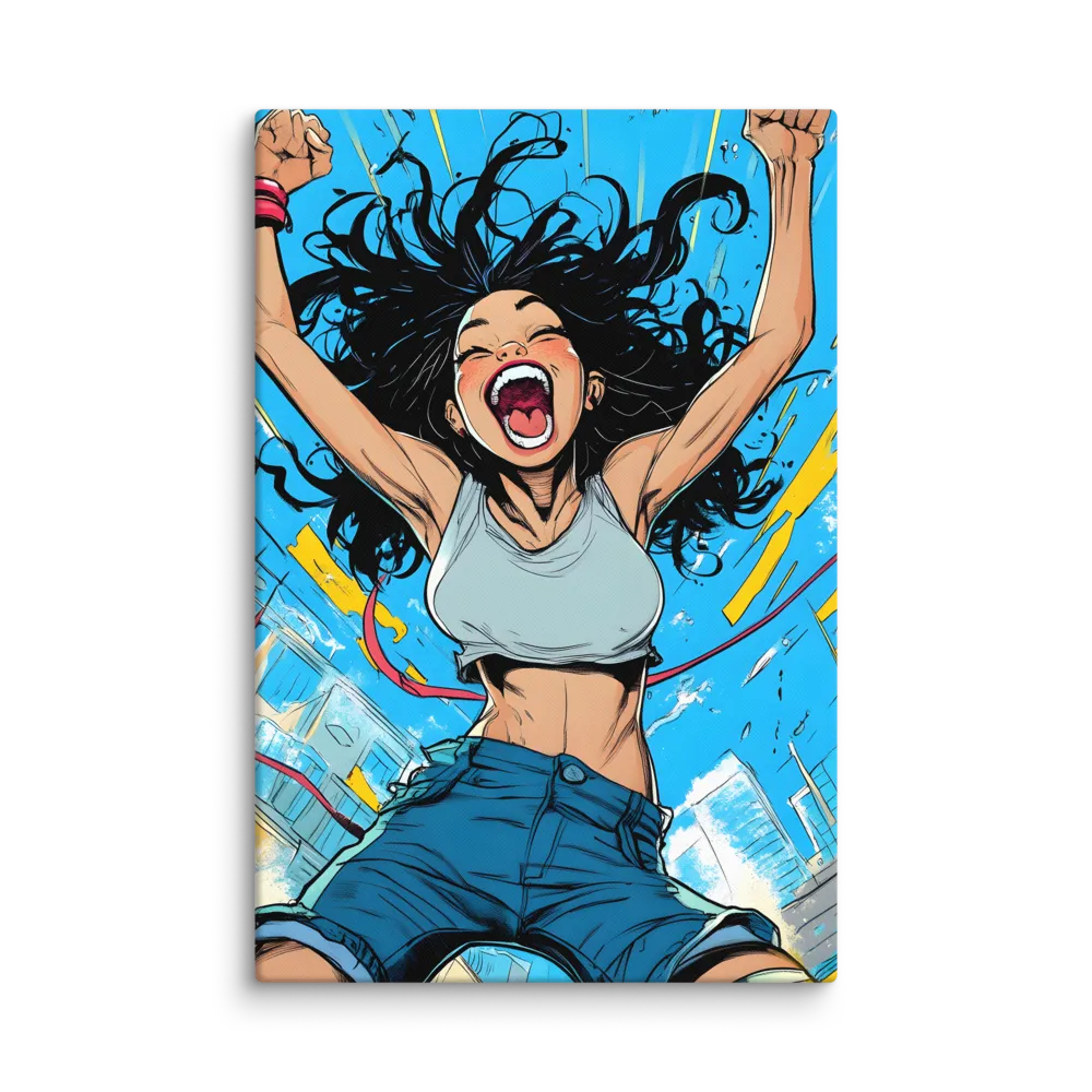 Exuberant Leap 
 Canvas | 40″x 60″