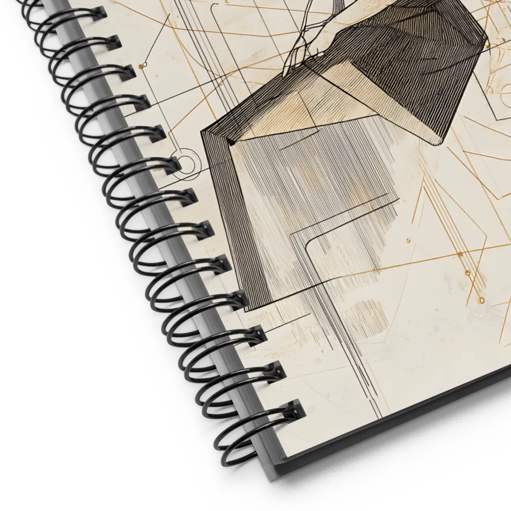 Architectural Figure Study 
 Spiral Notebook | 140 pages