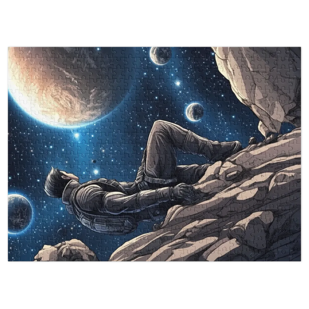 Cosmic Explorer 
 Jigsaw Puzzle in Tin Box
