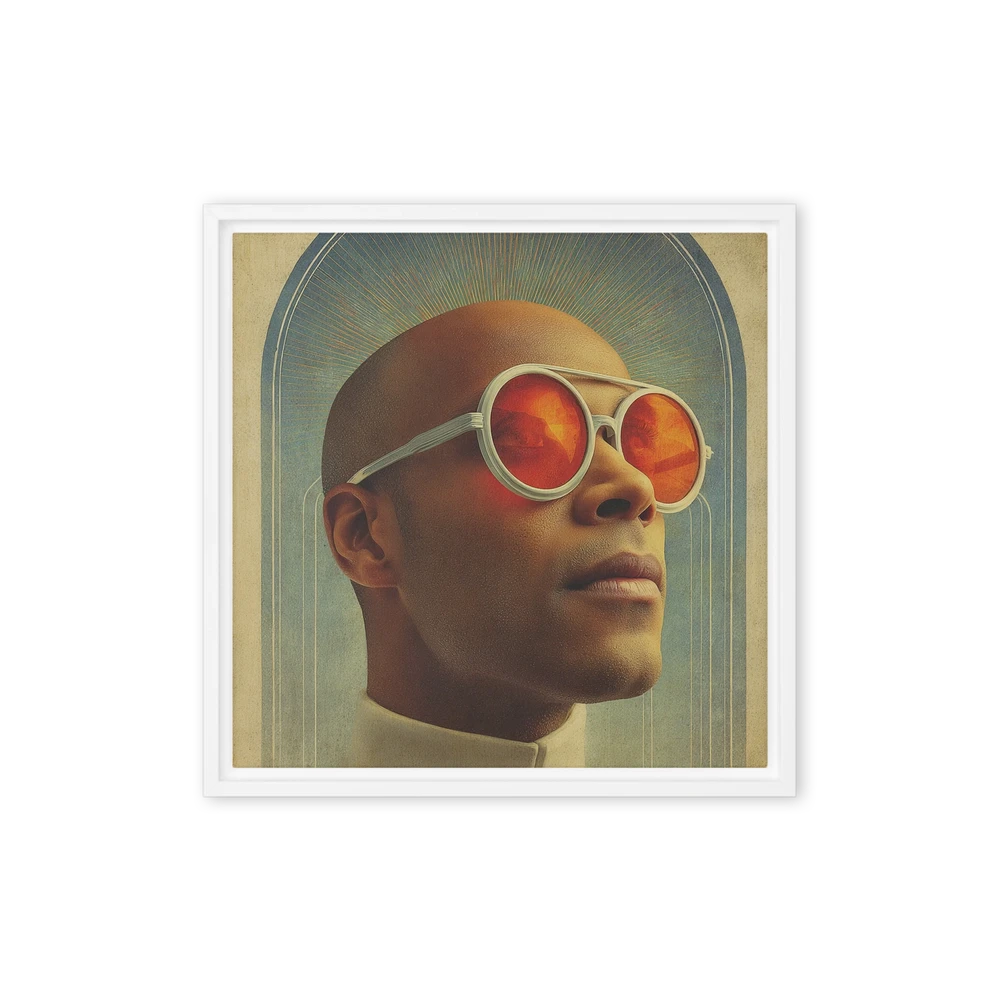 Vision in Orange | Art Print