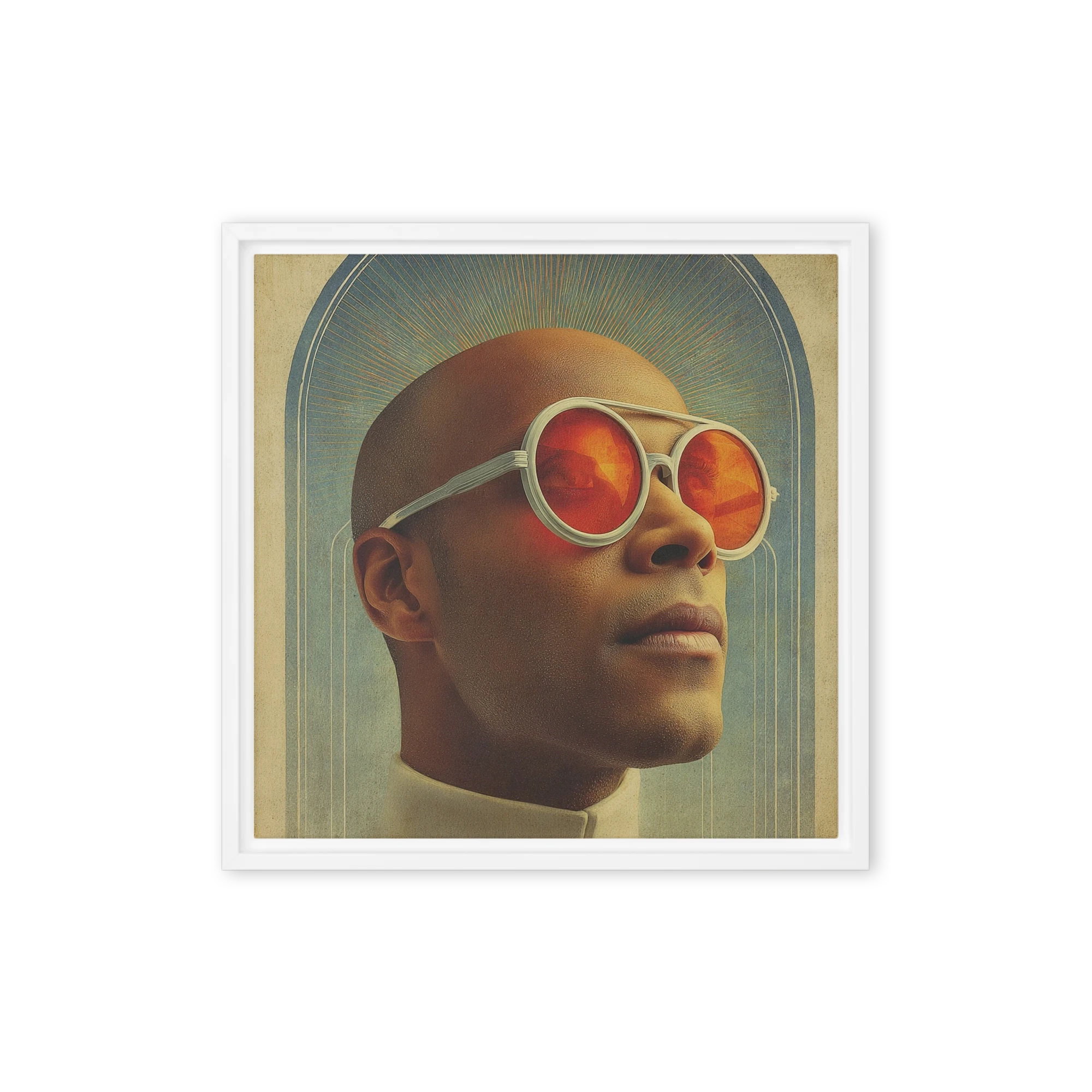 Vision in Orange | Art Print