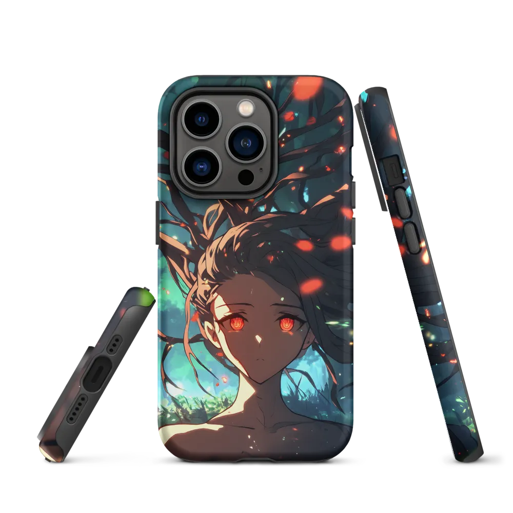 Mystical Female Figure in Nature | Phone Case