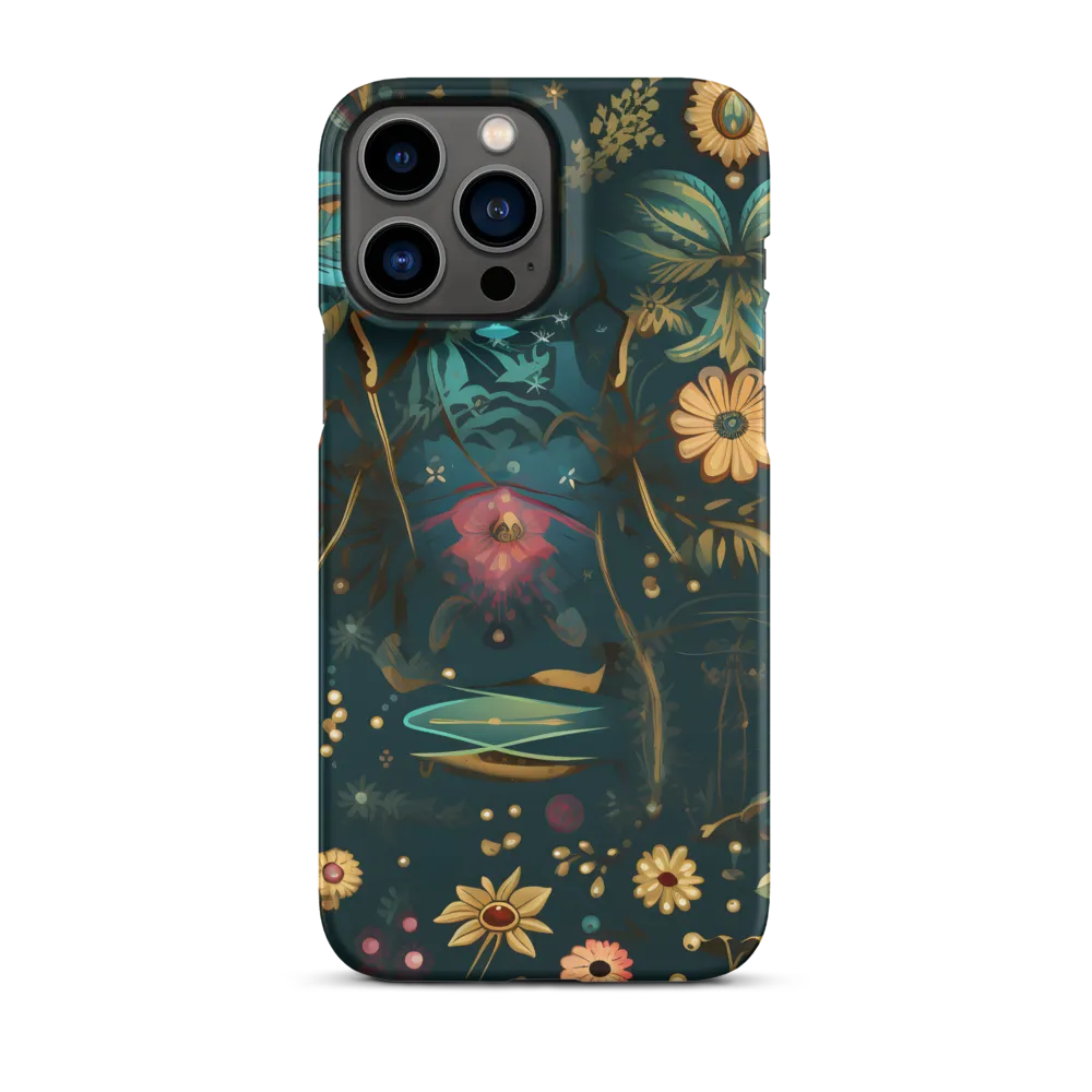 Illustrated Insect and Flora Patterns | Phone Case