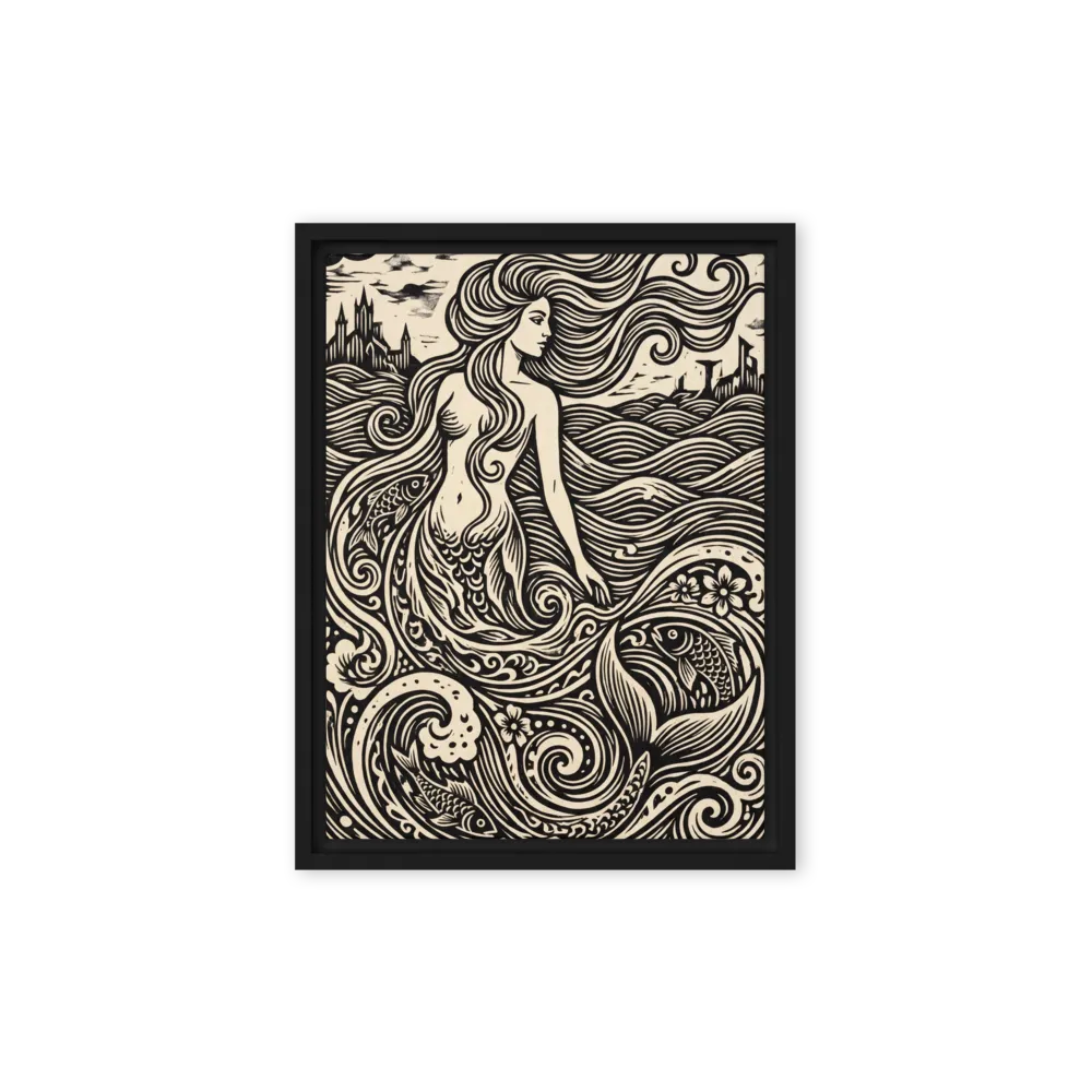 The Ocean's Daughter 
 Poster with Black Frame | 20″x 30″