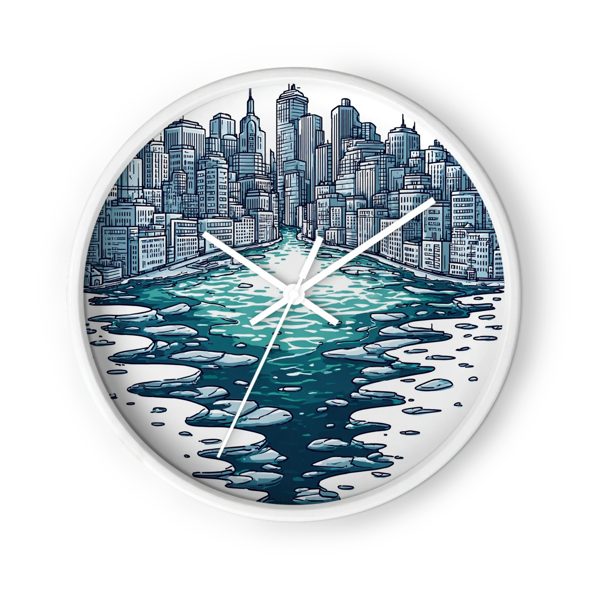 Frozen Cityscape