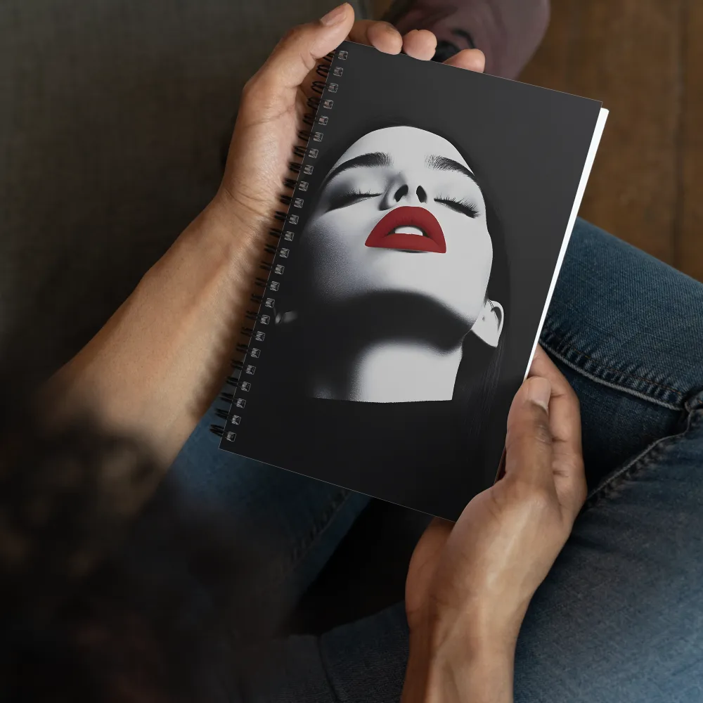 The Gaze of Passion 
 Spiral Notebook | 140 pages
