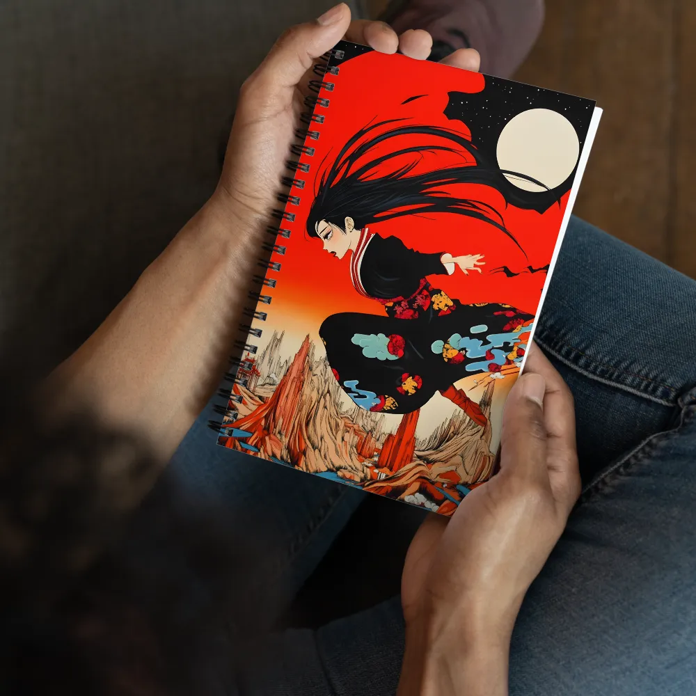 The Leaping Spirit of the Canyon 
 Spiral Notebook | 140 pages