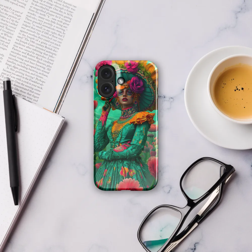 Enchanting Floral Muse 
 Samsung Galaxy S25 | Snap Case