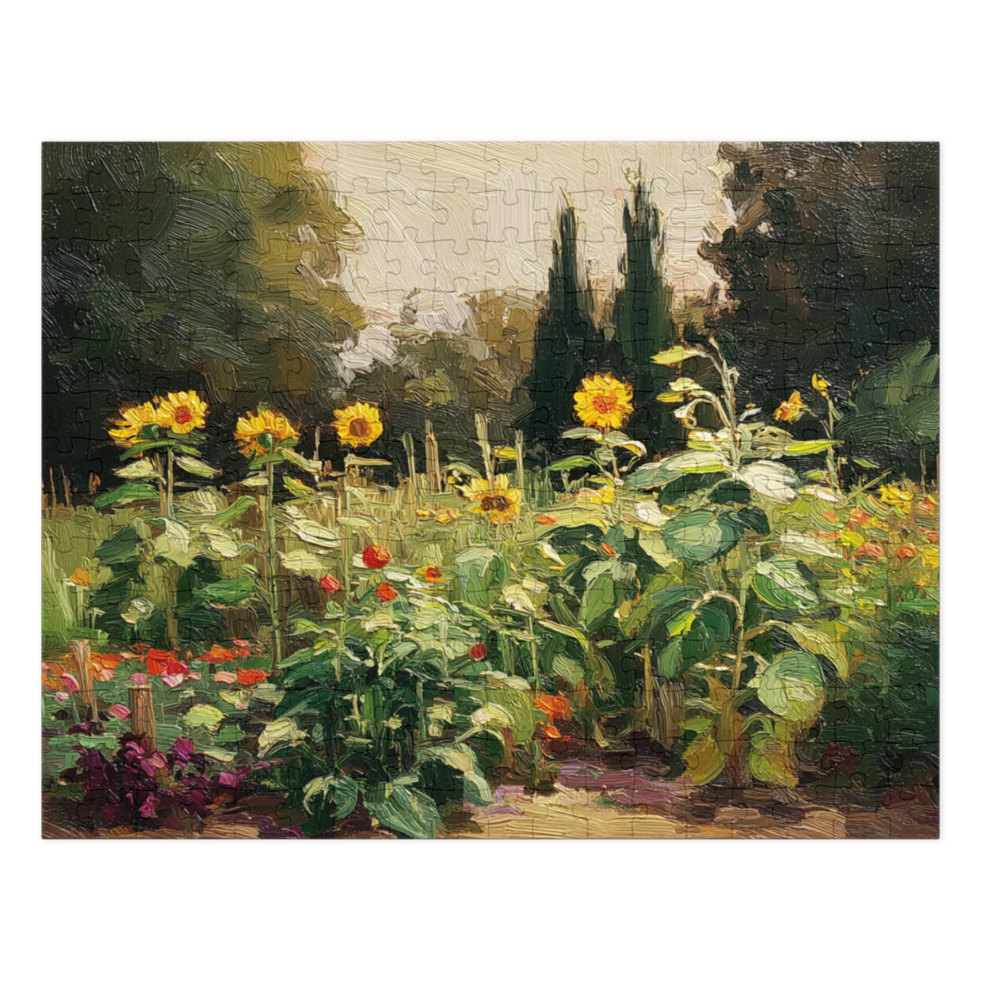 Sunflowers in the Garden | Jigsaw Puzzles