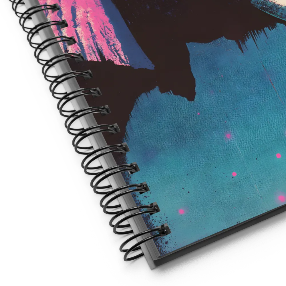 Neo-Pop Elephant Vision 
 Spiral Notebook | 140 pages