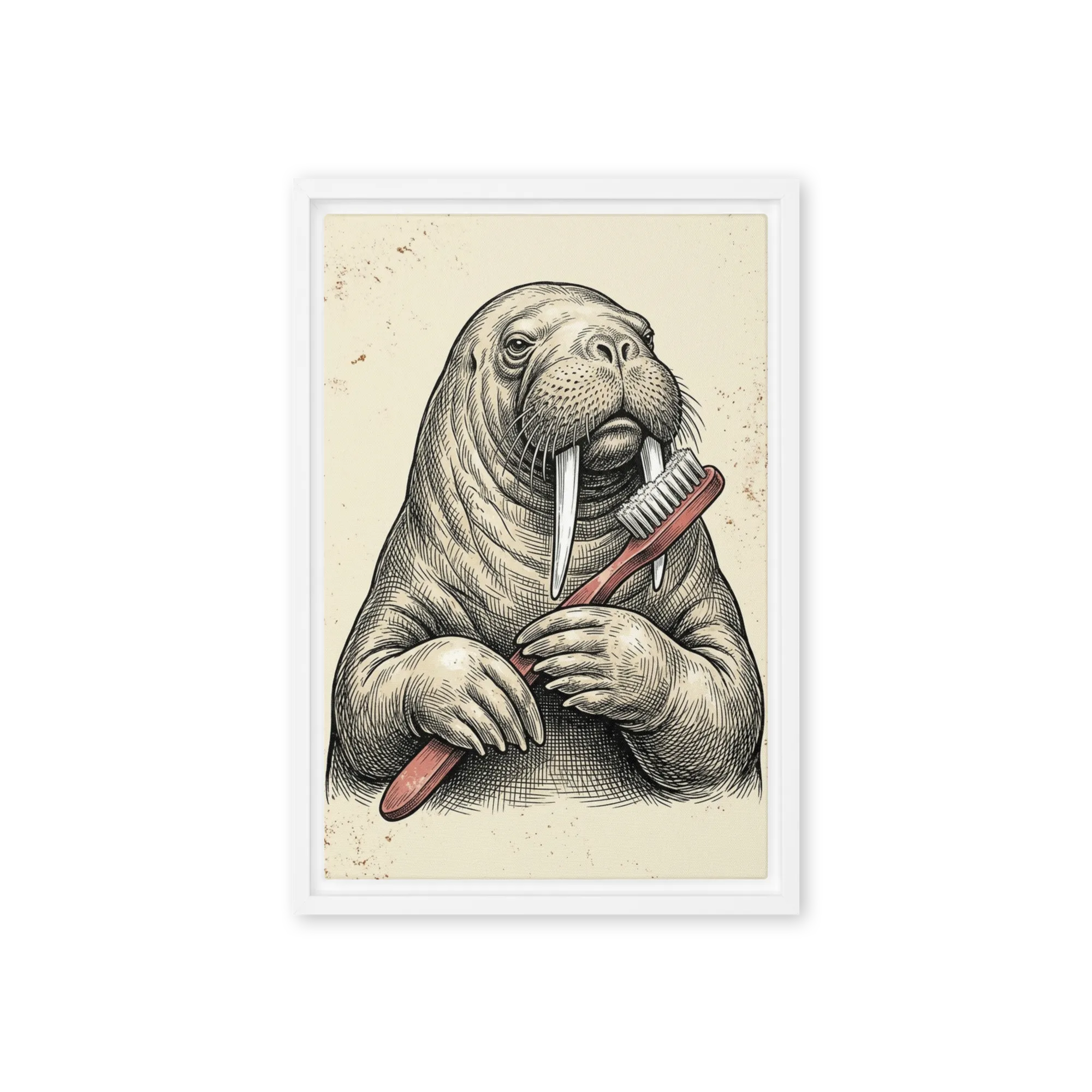 The Walrus's Dental Routine