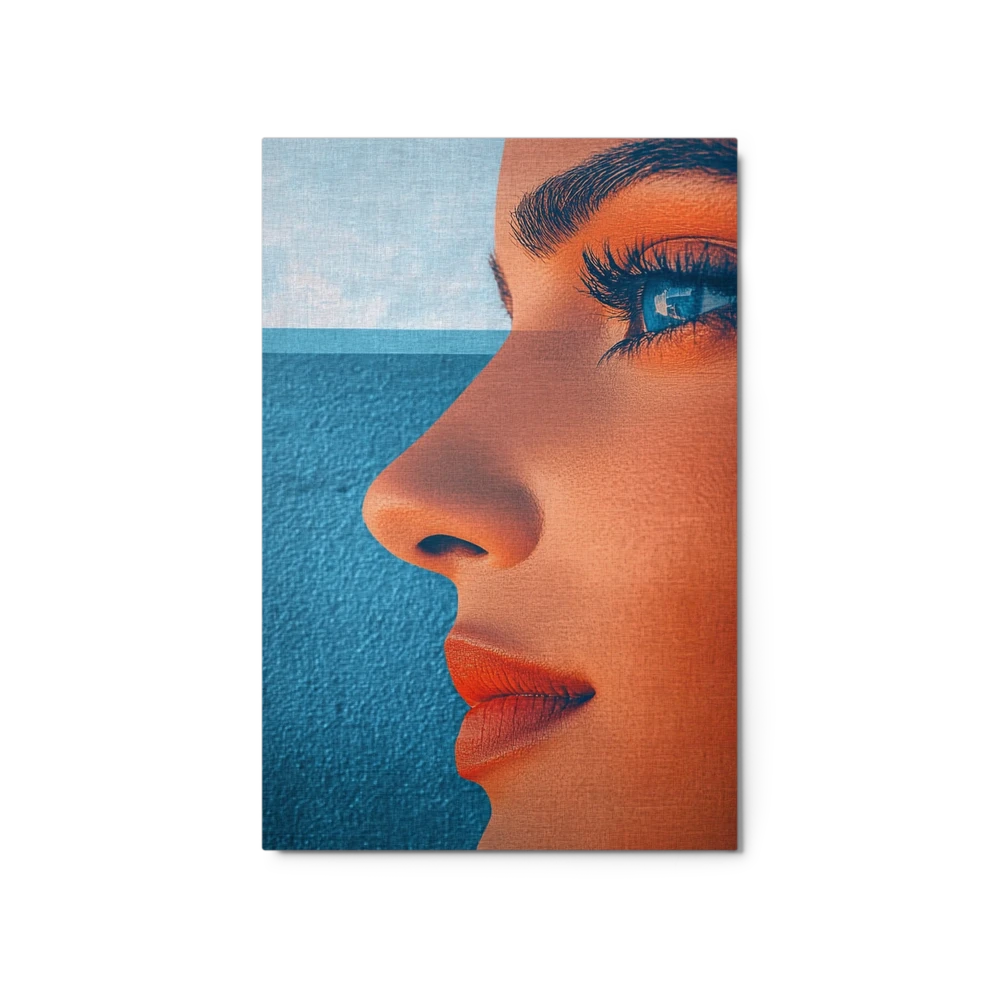 Double Exposure Portrait | Art Print