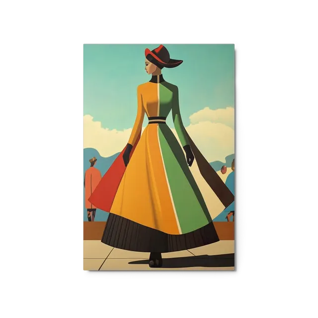 Art Deco Fashion Figure | Art Print