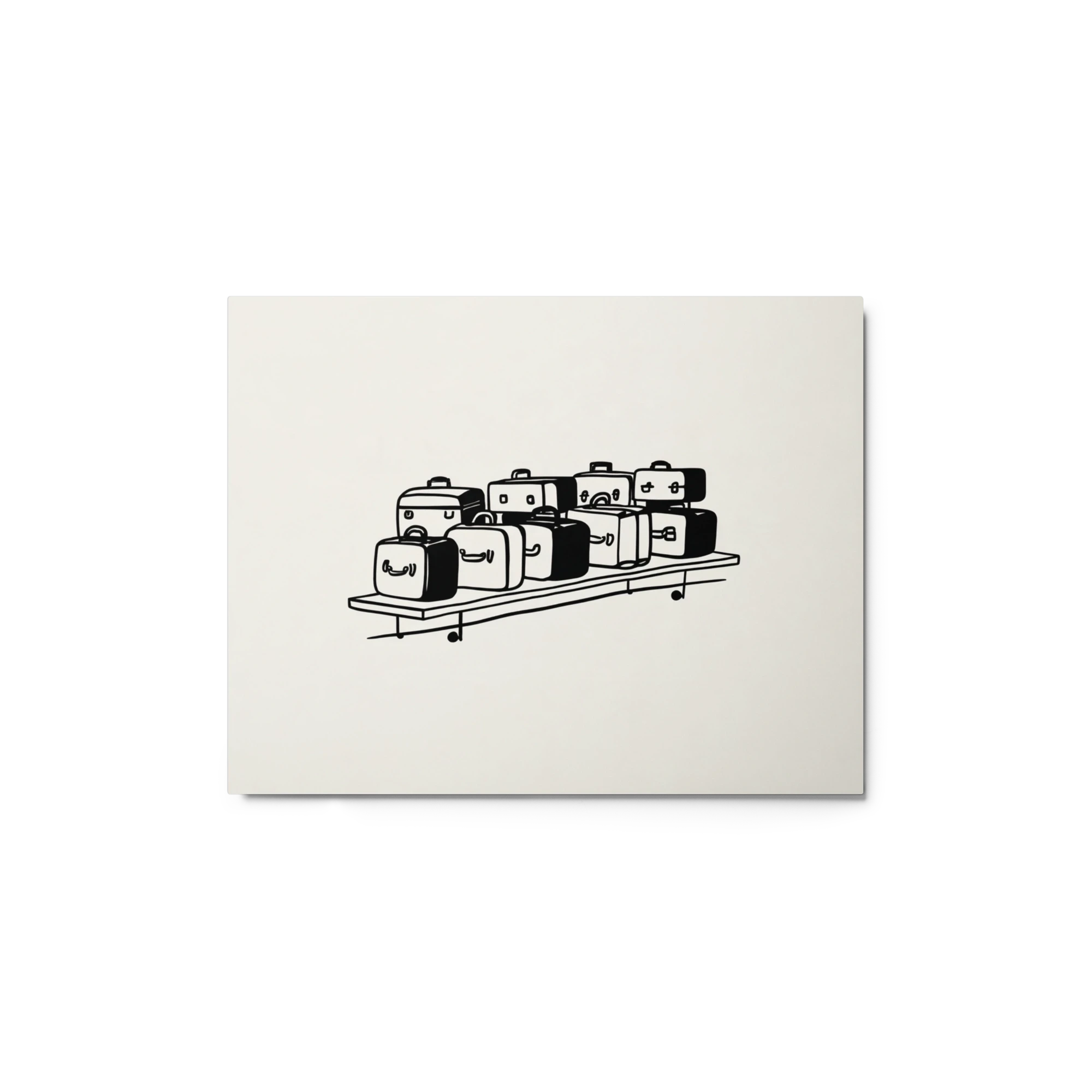 Shelved Luggage