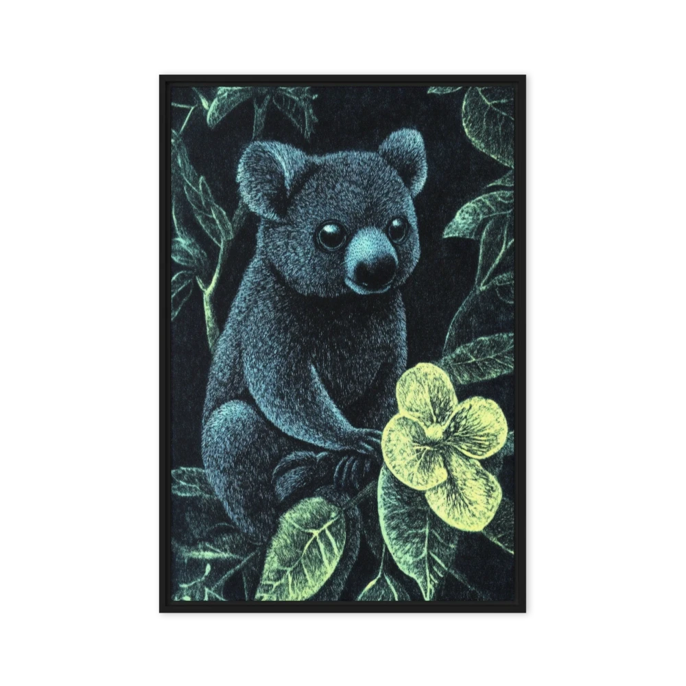 Koala Ink Illustration