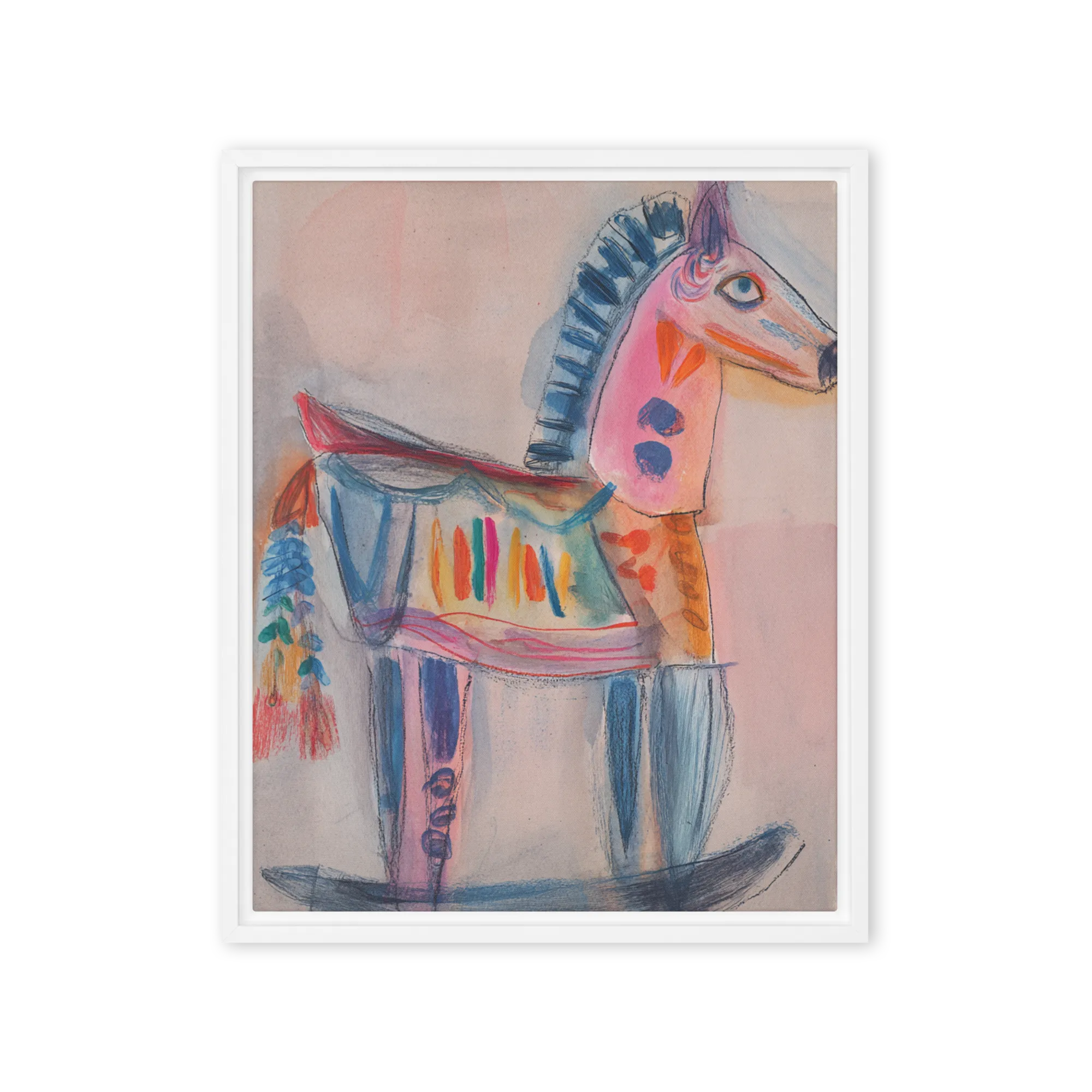 The Pastel Rocking Horse