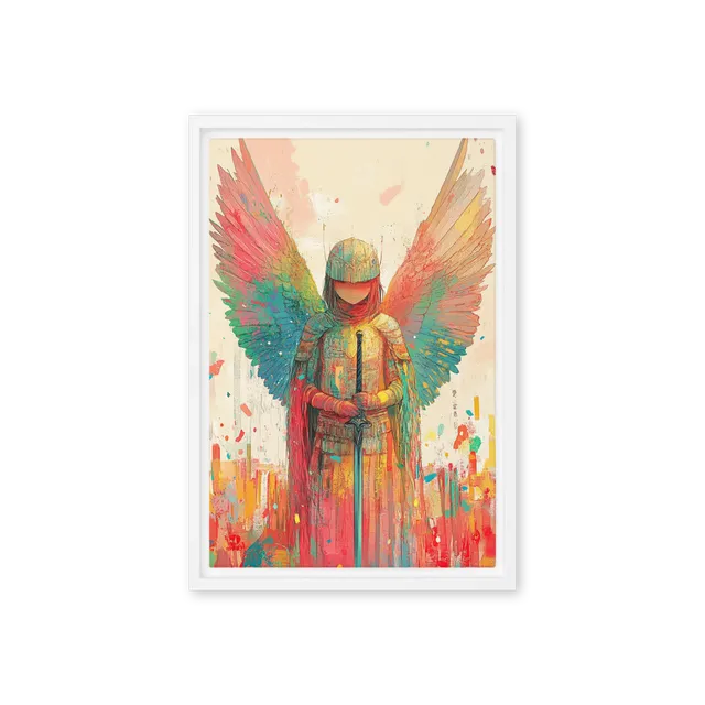 Guardian Angel Knight | Art Print