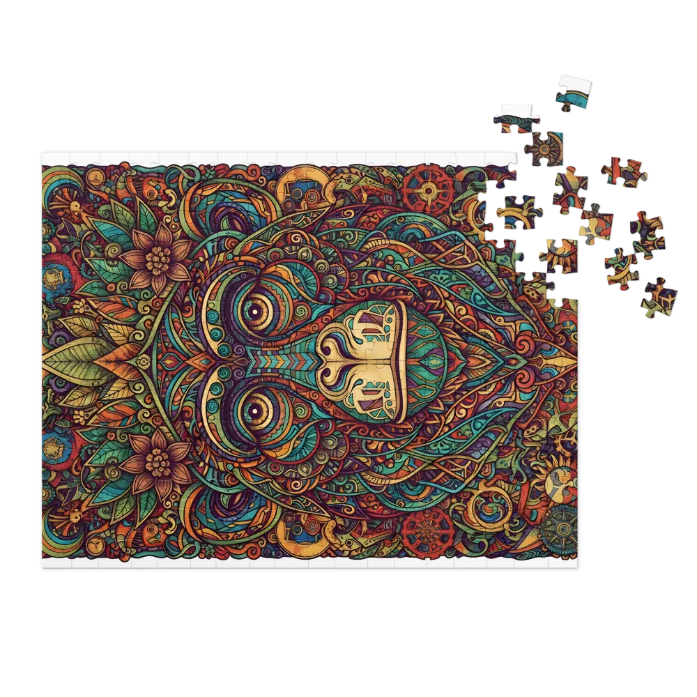 Ornate Primate Portrait