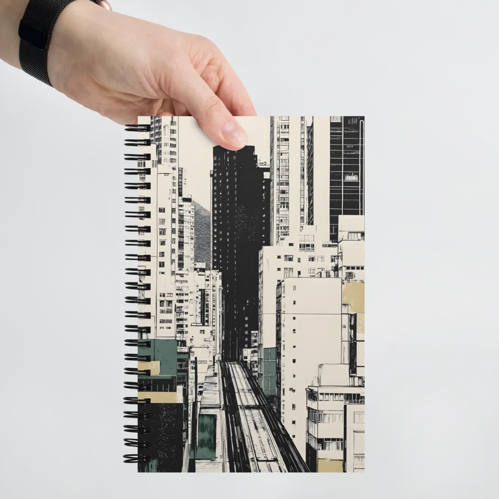 Urban Graphic Vista 
 Spiral Notebook | 140 pages