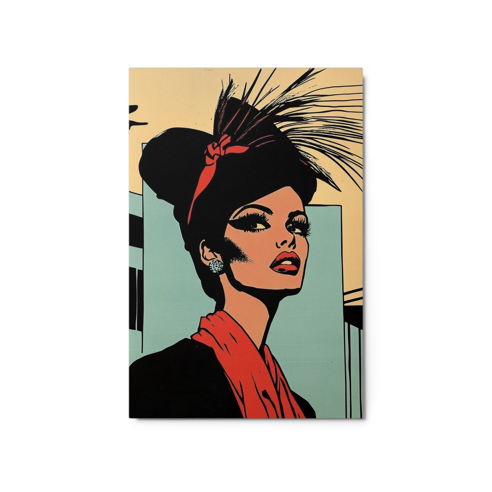 Stylized Pop Art Portrait