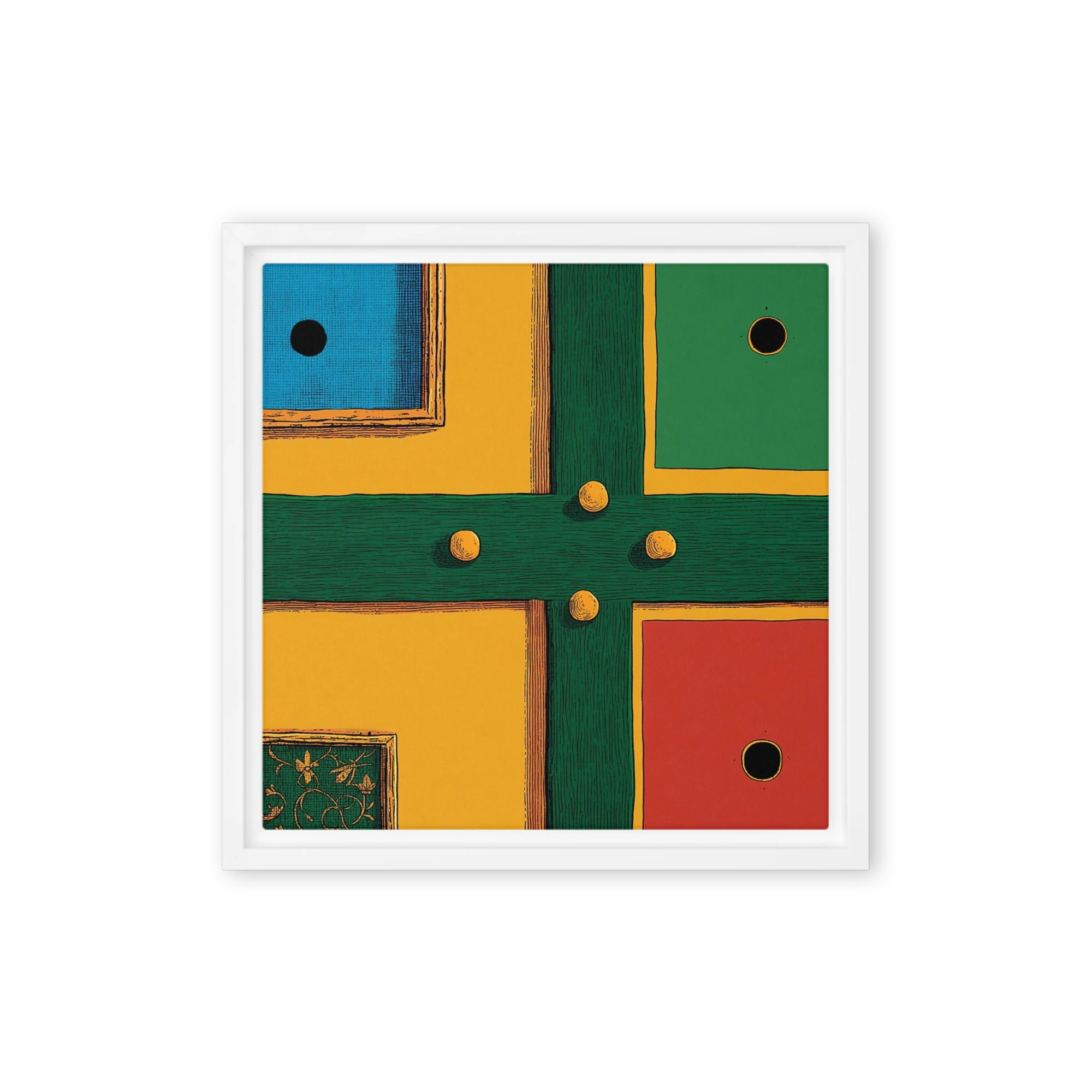 Grid Composition in Color