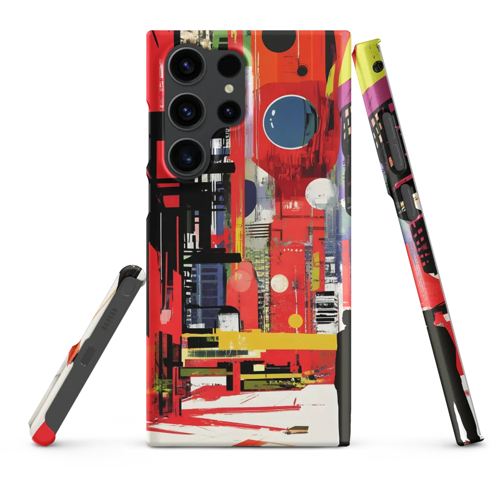 Surreal Cityscape with Silhouette | Phone Case