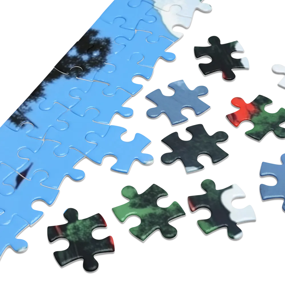 Volcanic Gorge Revelation 
 Jigsaw Puzzle in Tin Box