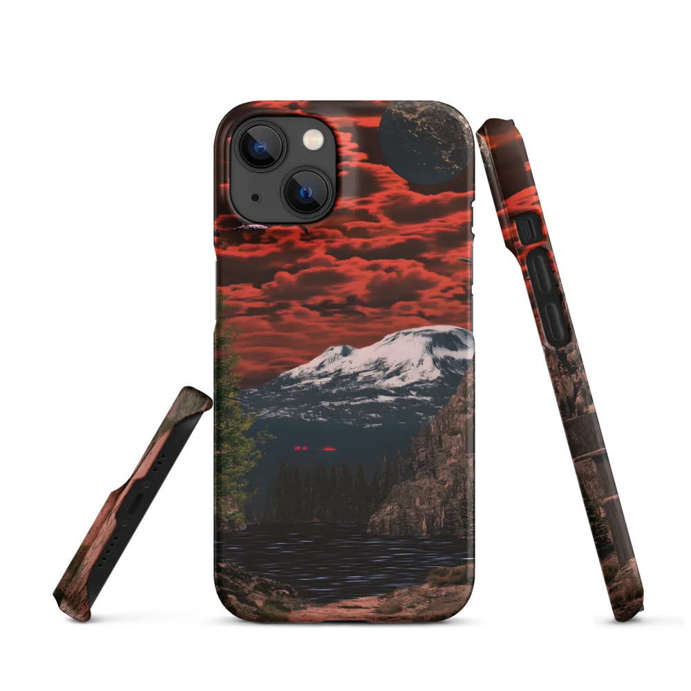 Surreal Red Sky Landscape | Phone Case