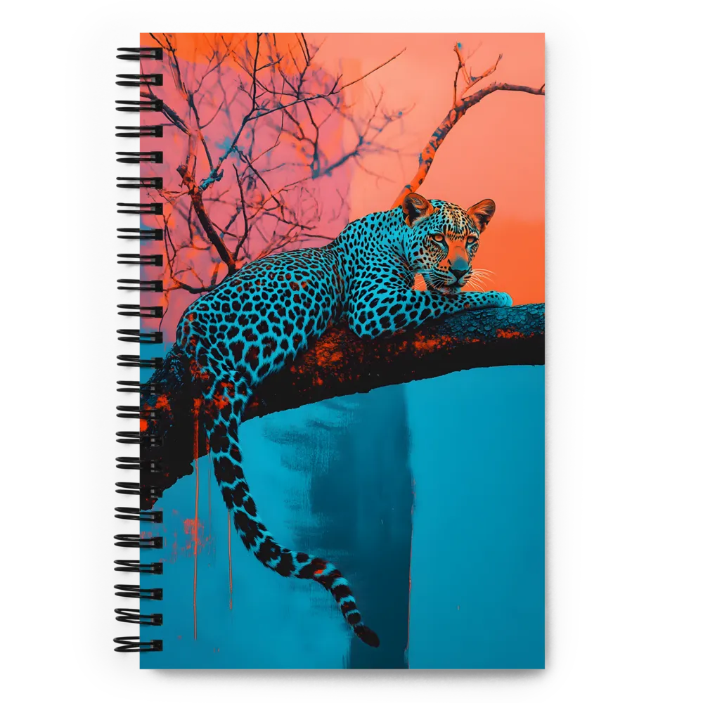 Electric Leopard Roost 
 Spiral Notebook | 140 pages