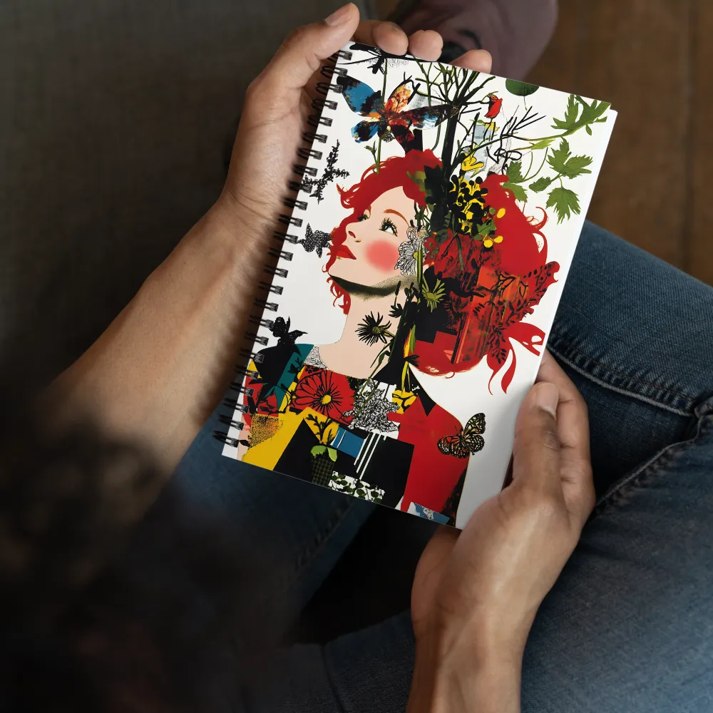 Floral Dream 
 Spiral Notebook | 140 pages