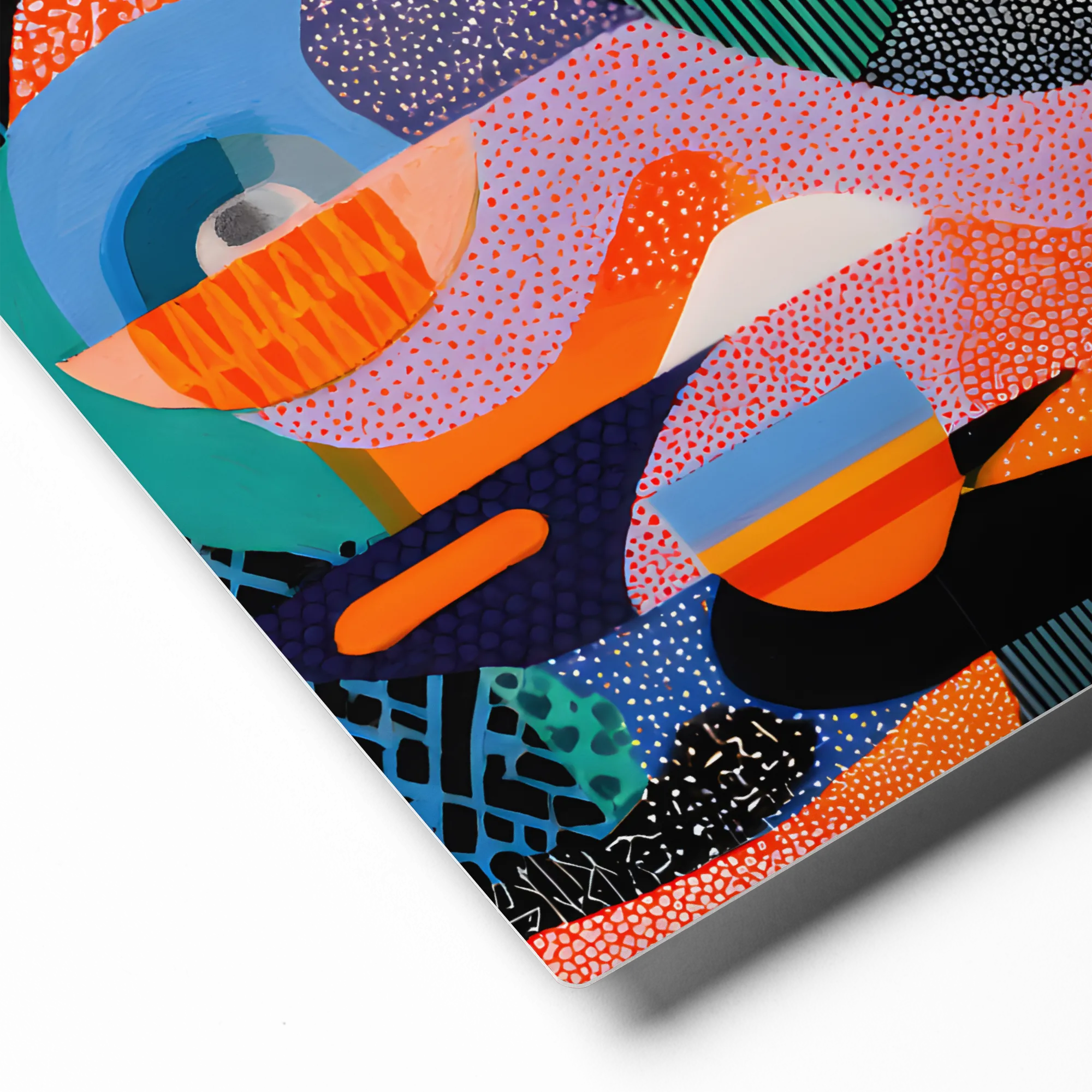 Chromatic Circles 
 Canvas | 10″x 10″