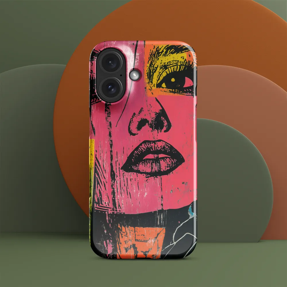 Vibrant Screenprint Portrait 
 iPhone 17 Pro | MagSafe® Tough Case
