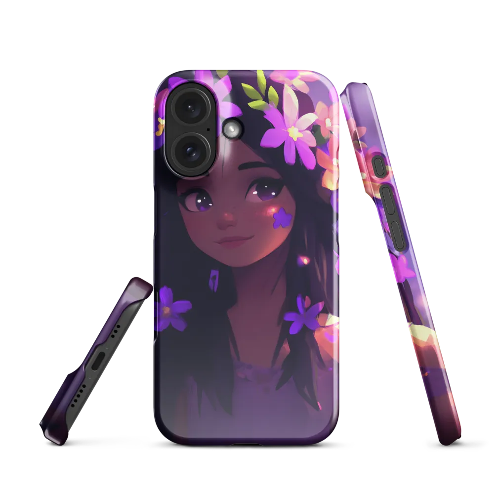 Whimsical Floral Portrait 
 Samsung Galaxy S10 | Snap Case