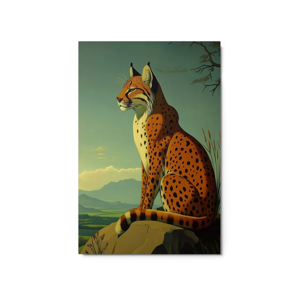 Watchful Serval | Art Print
