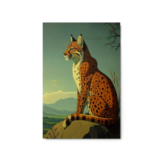 Watchful Serval | Art Print