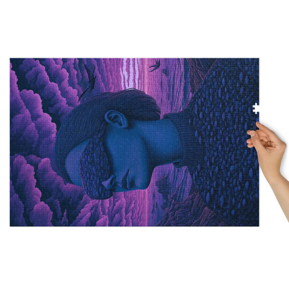 The Blind Gaze 
 Jigsaw Puzzle in Tin Box