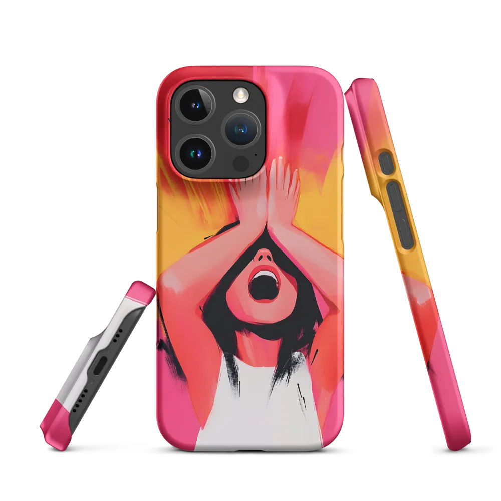Expressive Girl Portrait | Phone Case