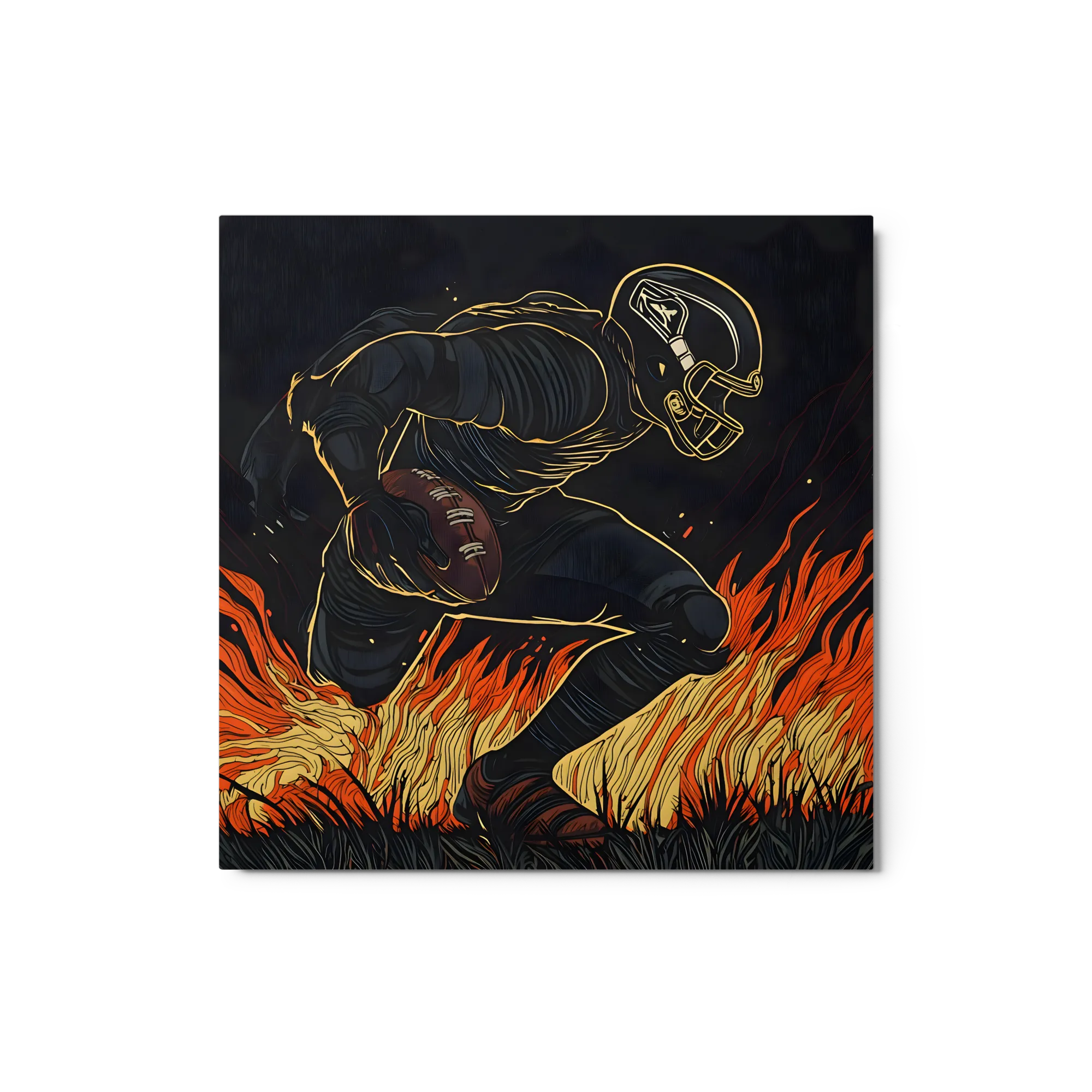 Fiery Football Run