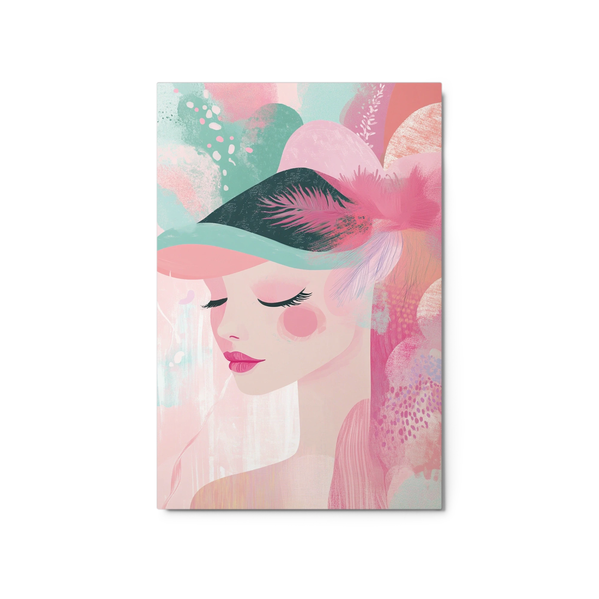 Illustrative Woman with Hat
