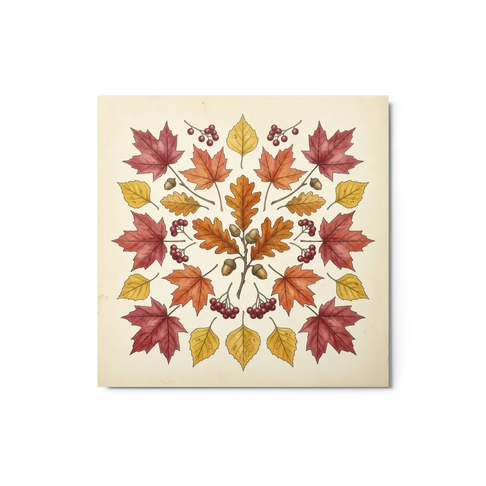 Autumnal Symmetry 
 Canvas | 26″x 26″