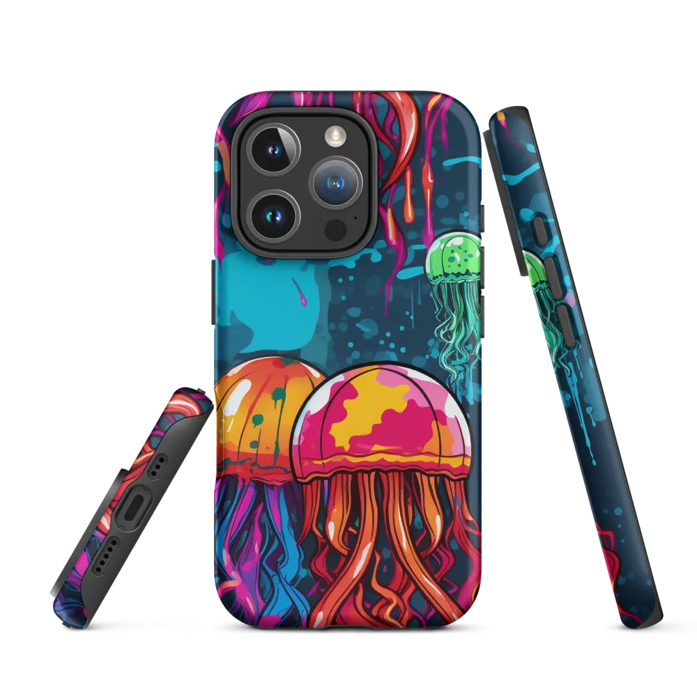 Colorful Jellyfish Illustration