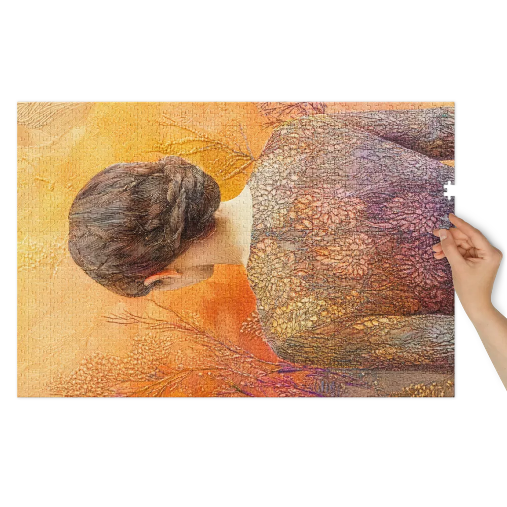 The Braided Serenity 
 Jigsaw Puzzle in Tin Box