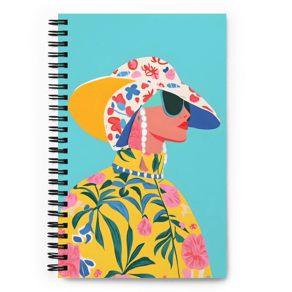 Tropical Confidence: A Fashion Portrait