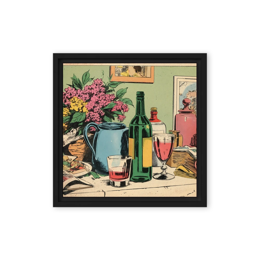 Still Life in Ben-Day Dots | Art Print