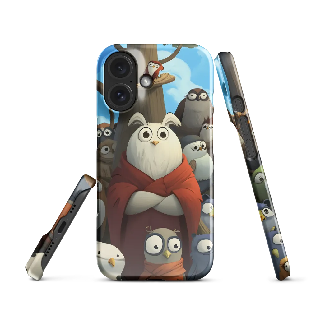 The Grand Owl Assembly 
 iPhone 17 Air | Snap Case